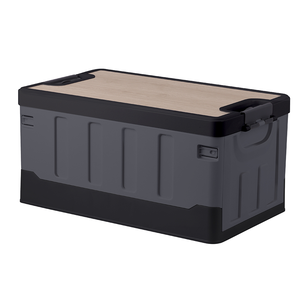 好野木蓋板折疊箱45L