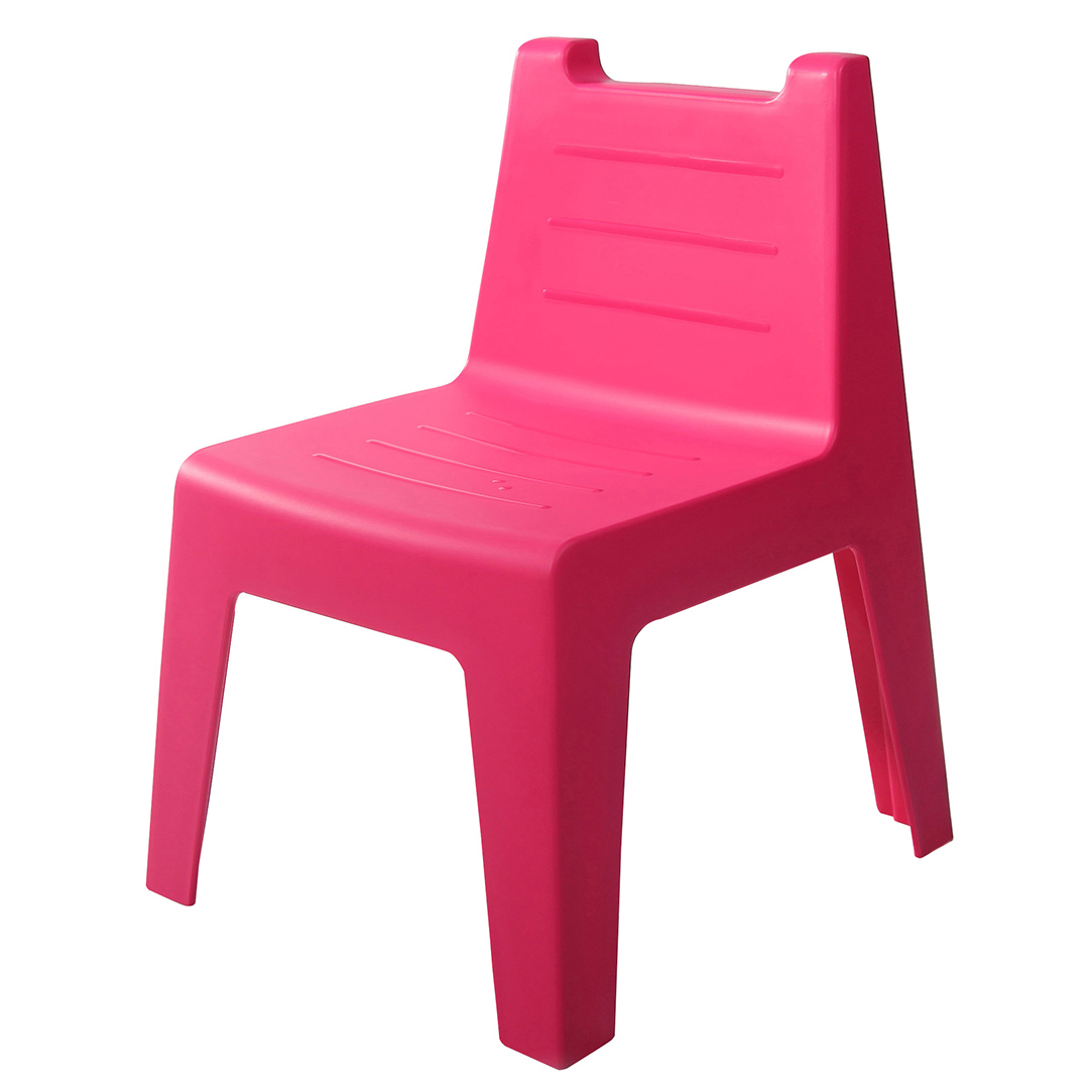 HOUSE彩漾四腳椅 粉 